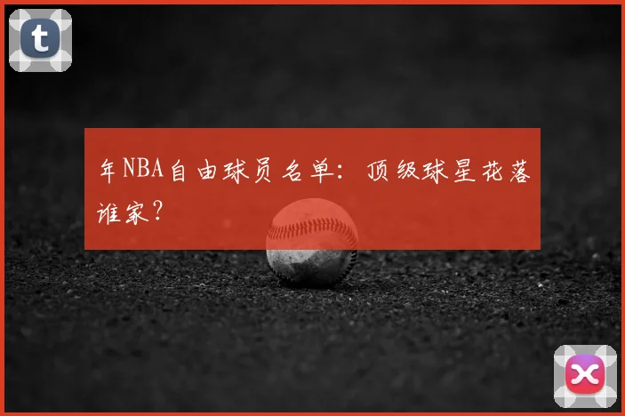 年NBA自由球员名单：顶级球星花落谁家？